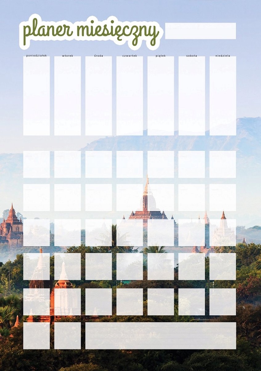 Wallvy - Maanplanner - Magnetische Kalendar - 40x56cm - Personaliseerbaar - Droog Uitwisbaar