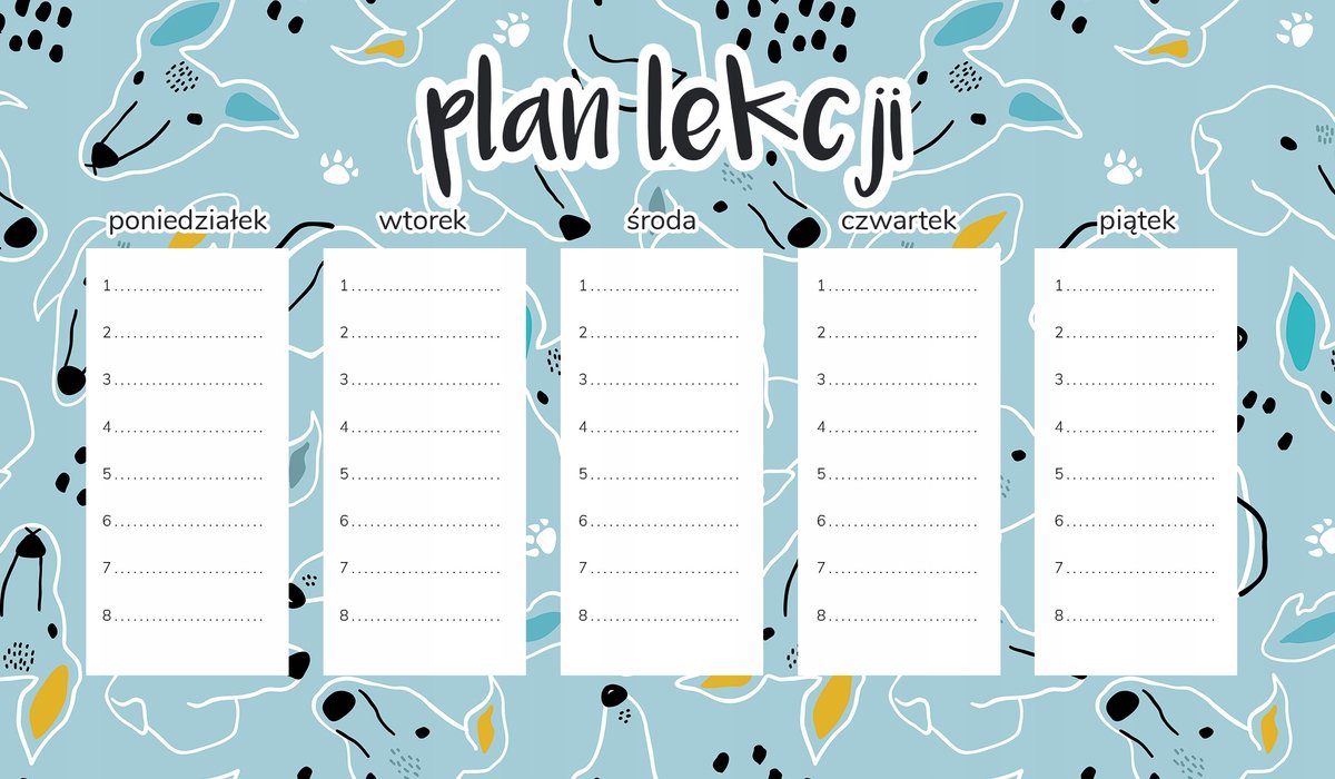 Wallvy - Magnetische Lesplannener - 30x17,5cm - Personaliseerbaar - Voor Drooguitwisbare Markers