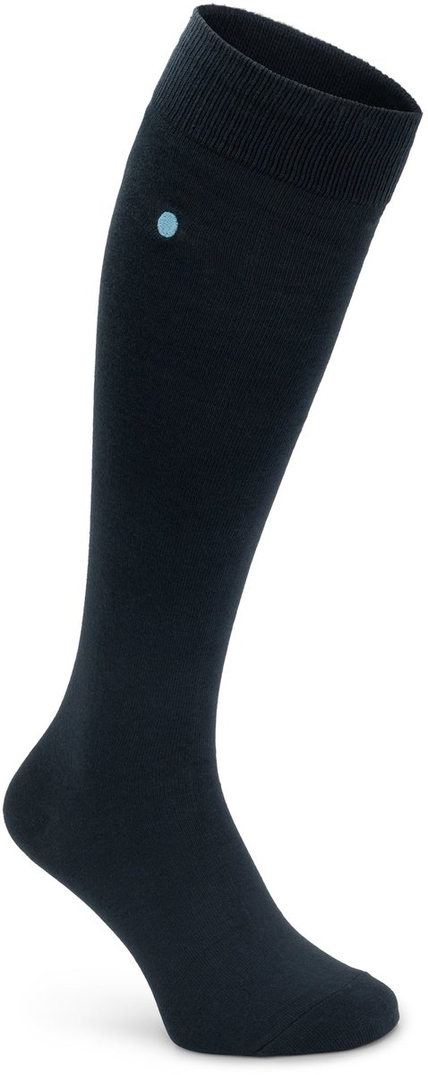 Five Business Days black | 5 paar zwarte kniekousen - maat: 39-42