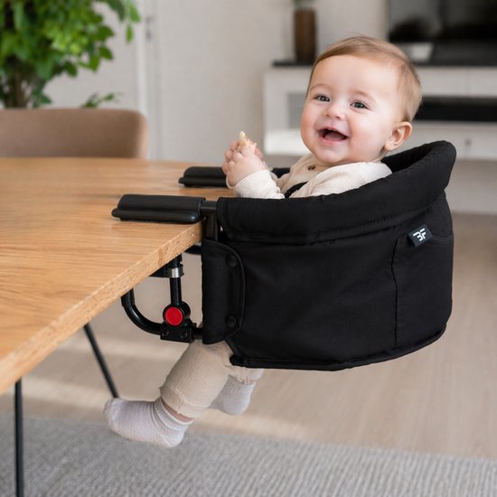 Bebies First Tafelhangstoel Zwart van Bebies First — afbeelding 2