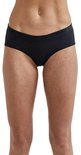 Zwarte Craft sportonderbroek met elastische tailleband met logo.