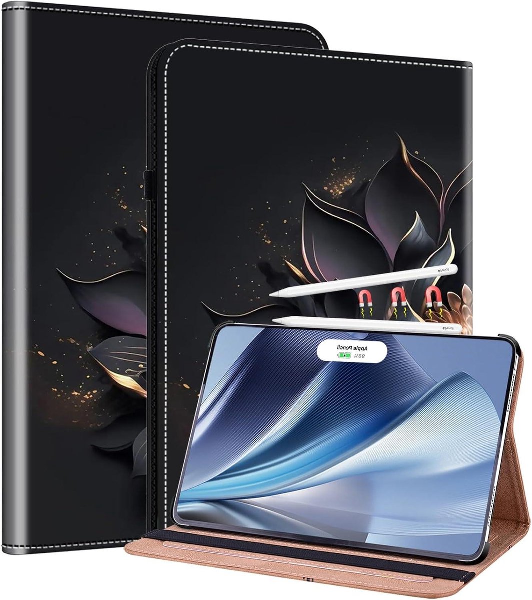 iPad Air 13 inch hoes - Flip Wallet Cover - Tablet Beschermen - Met Kaarthouders