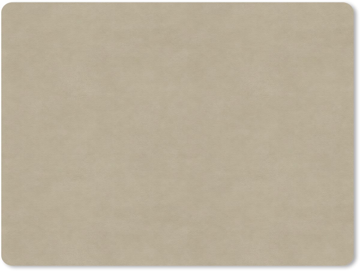Muismat 12x10 cm - Mousepad Zandkleur - Korrelige structuur - Beton print - Muismatten