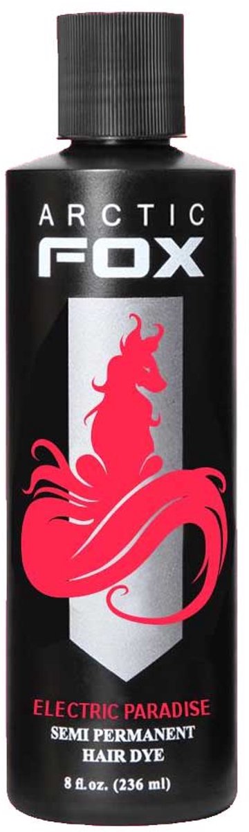 Arctic Fox - Electric Paradise UV red Semi permanente haarverf - 236 ml / 8 oz - Rood/Roze
