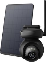 Reolink Altas PT Ultra - 4K UHD Doorlopende Opname Batterijcamera - 20000mAh Accu - Tot 512GB microSD - Met Zonnepaneel 12W - Zwart