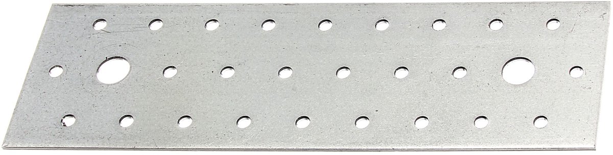 Alberts 339364 koppelplaat | sendzimir verzinkt | 200 x 60 mm | set van 2