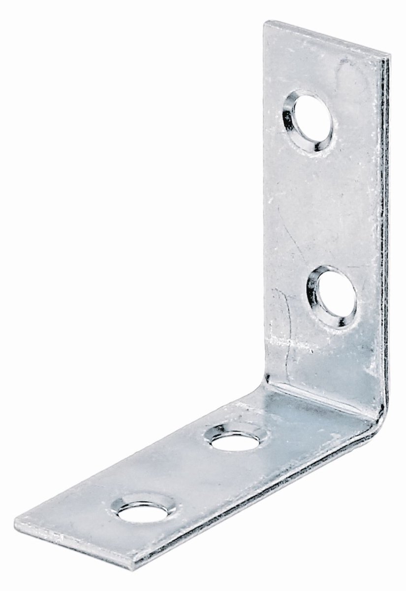Alberts 339432 stoelhoek | sendzimir verzinkt | 40 x 40 x 15 mm | set van 100