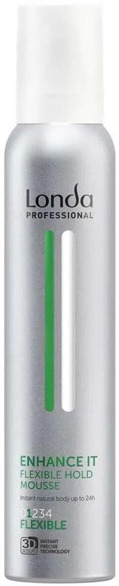 Londa Professional Styling Enhance It Flexible Hold Mousse - Haarmousse - 200 ml