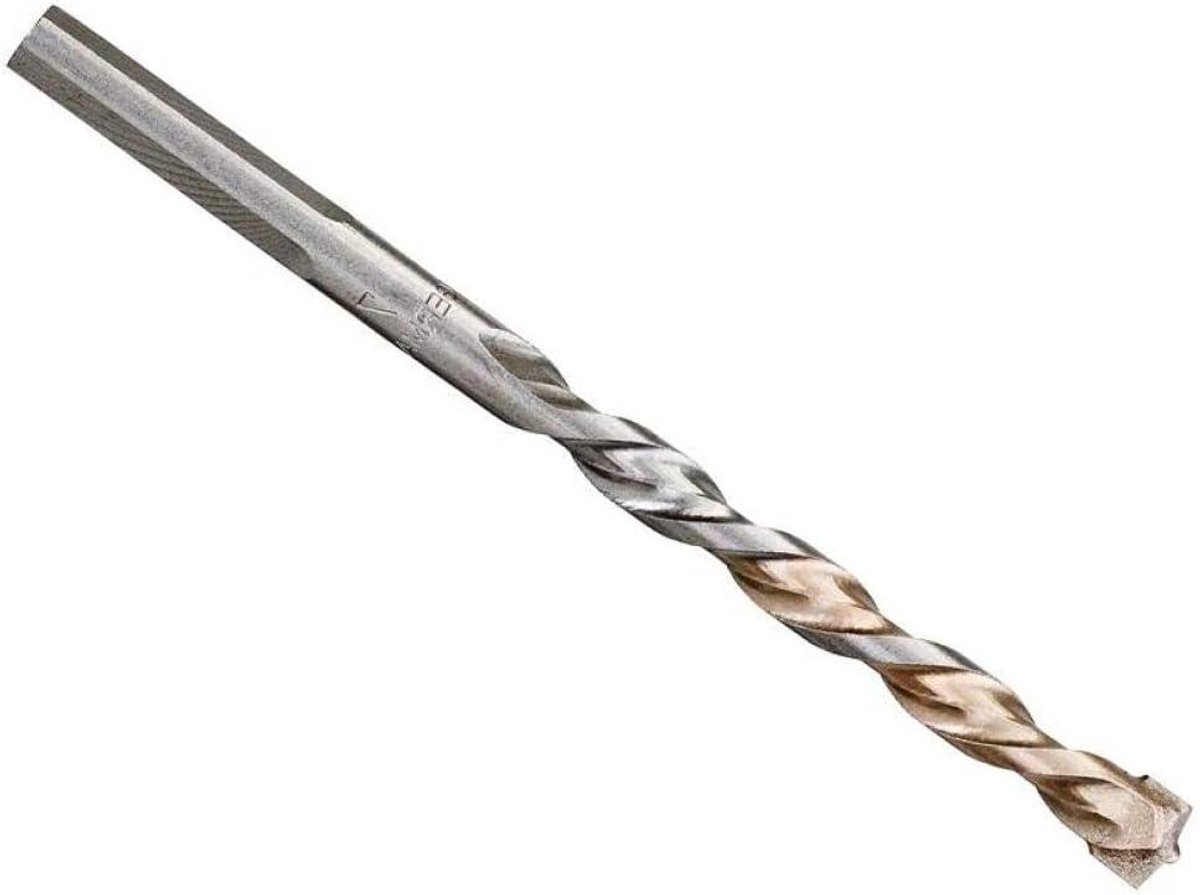 Steenboor - Betonboor - Muren Boren - Gehard Stalen Behuizing - 8 x 120 mm - Grijs