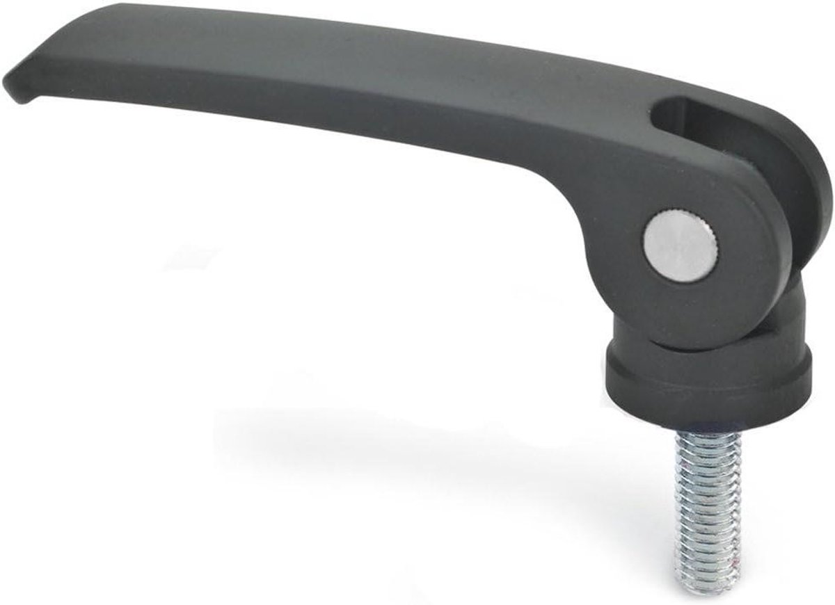 Excentrische spanner - Snelsluiter hendel - Snel vastzetten - Geen losse onderdelen - 101 mm greep - Zwart