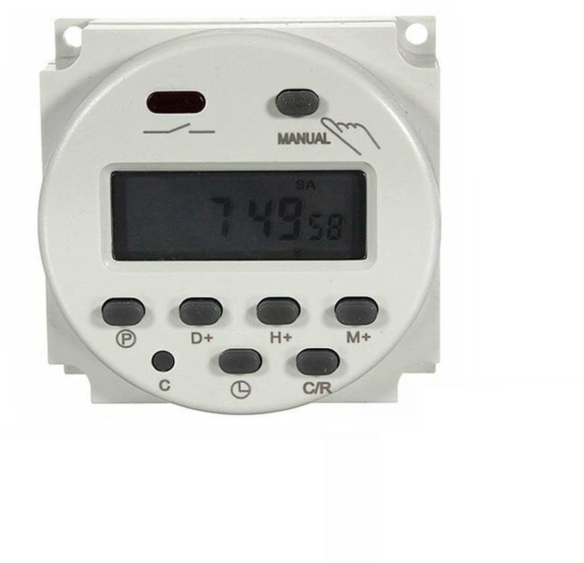Store_9 - Digitale Tijd Schakelaar - Wekelijkse Timer - Programmeerbare Controle - Multifunctioneel - 17 Instellingen - Geschikt voor Thuisgebruik ...