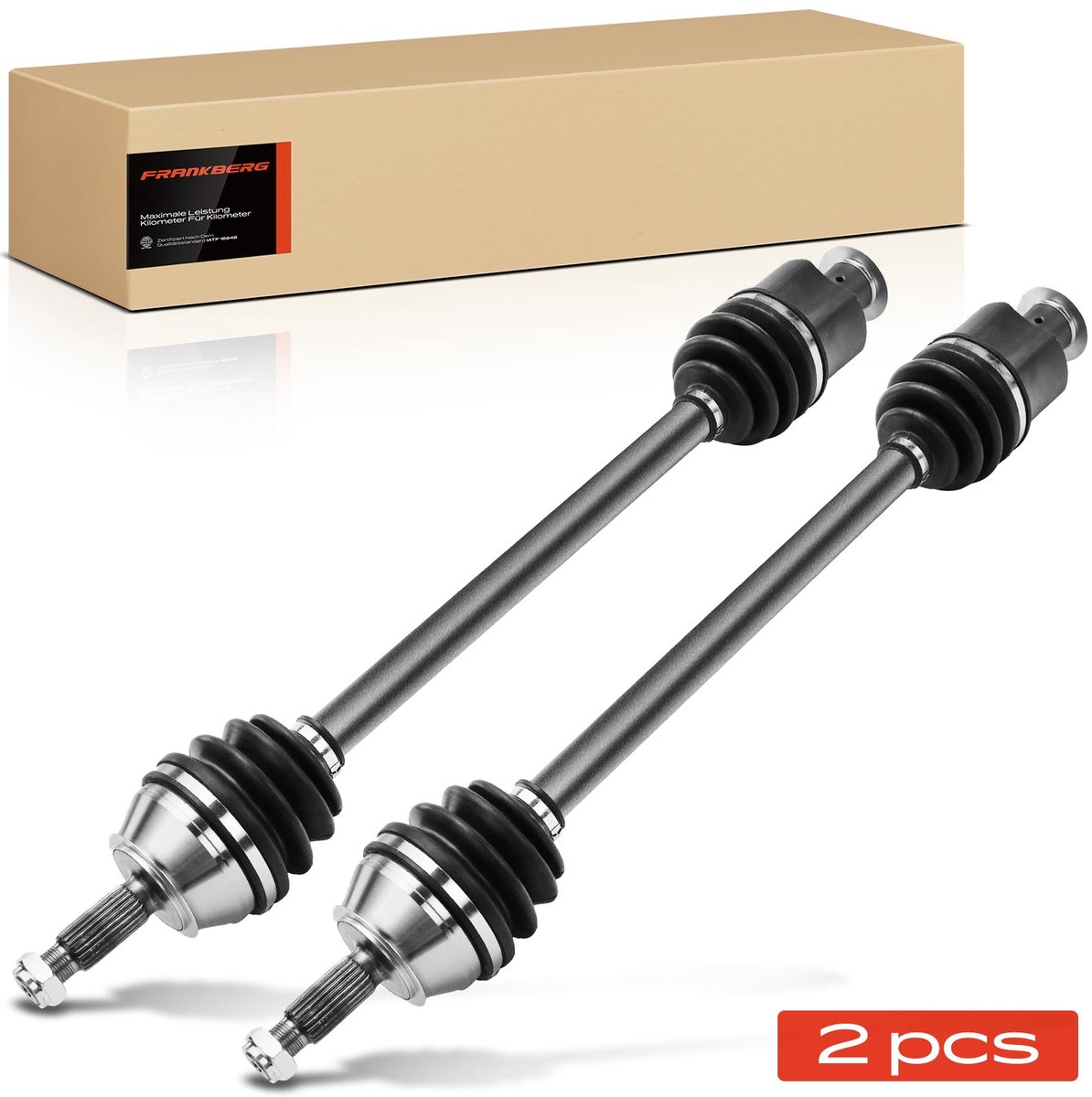 Frankberg 2x Aandrijfas Vooras voor Renault 25 B29 Espace II