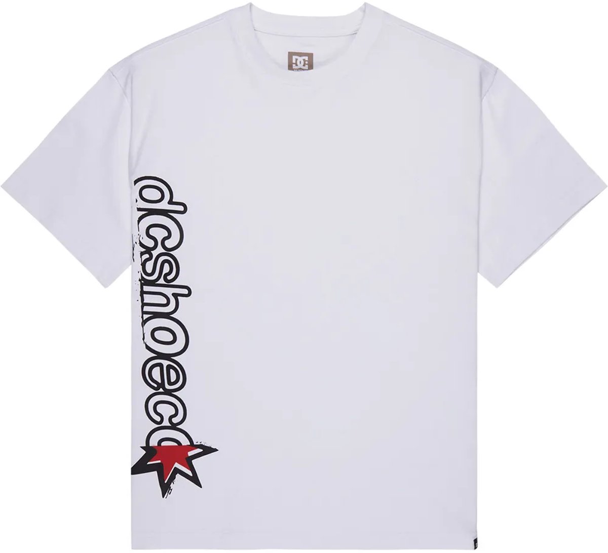 Dc Shoes Shock Side T-shirt Met Korte Mouwen S Man Wit