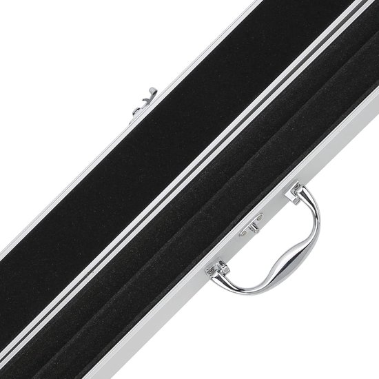 Snooker Keu Etui - Biljart Koffer - Veilig Keu Vervoer - Schuimvoering Bescherming - 81 cm - Zwart — afbeelding 2