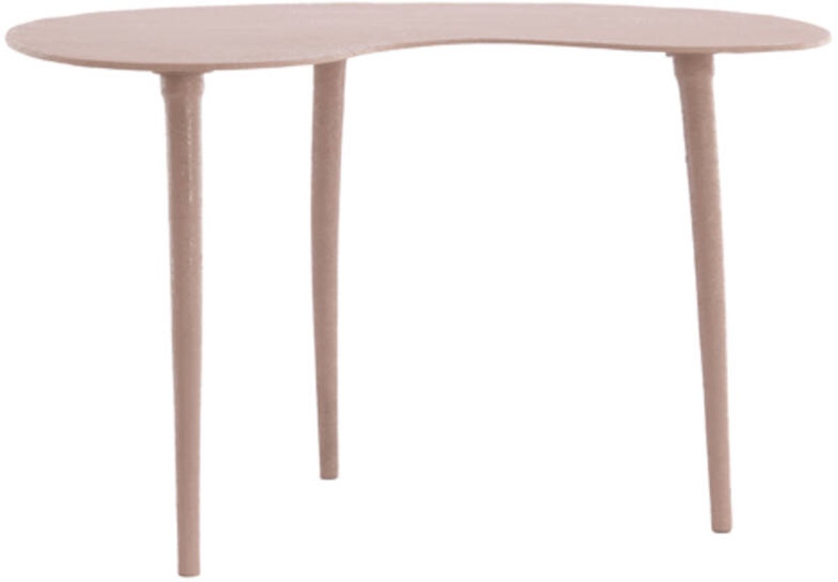LINOS bijzettafel mat oudroze 67x49x41 cm metalen bijzettafel - Light & Living
