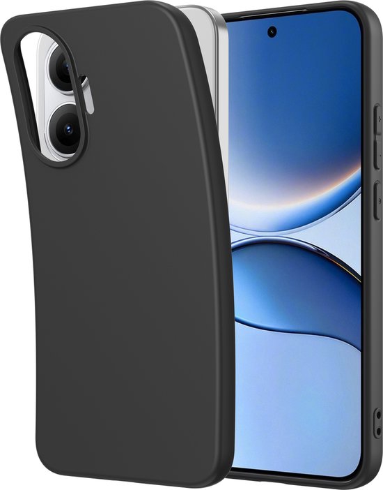 Just in case Soft Design POCO F7 Back Cover Zwart