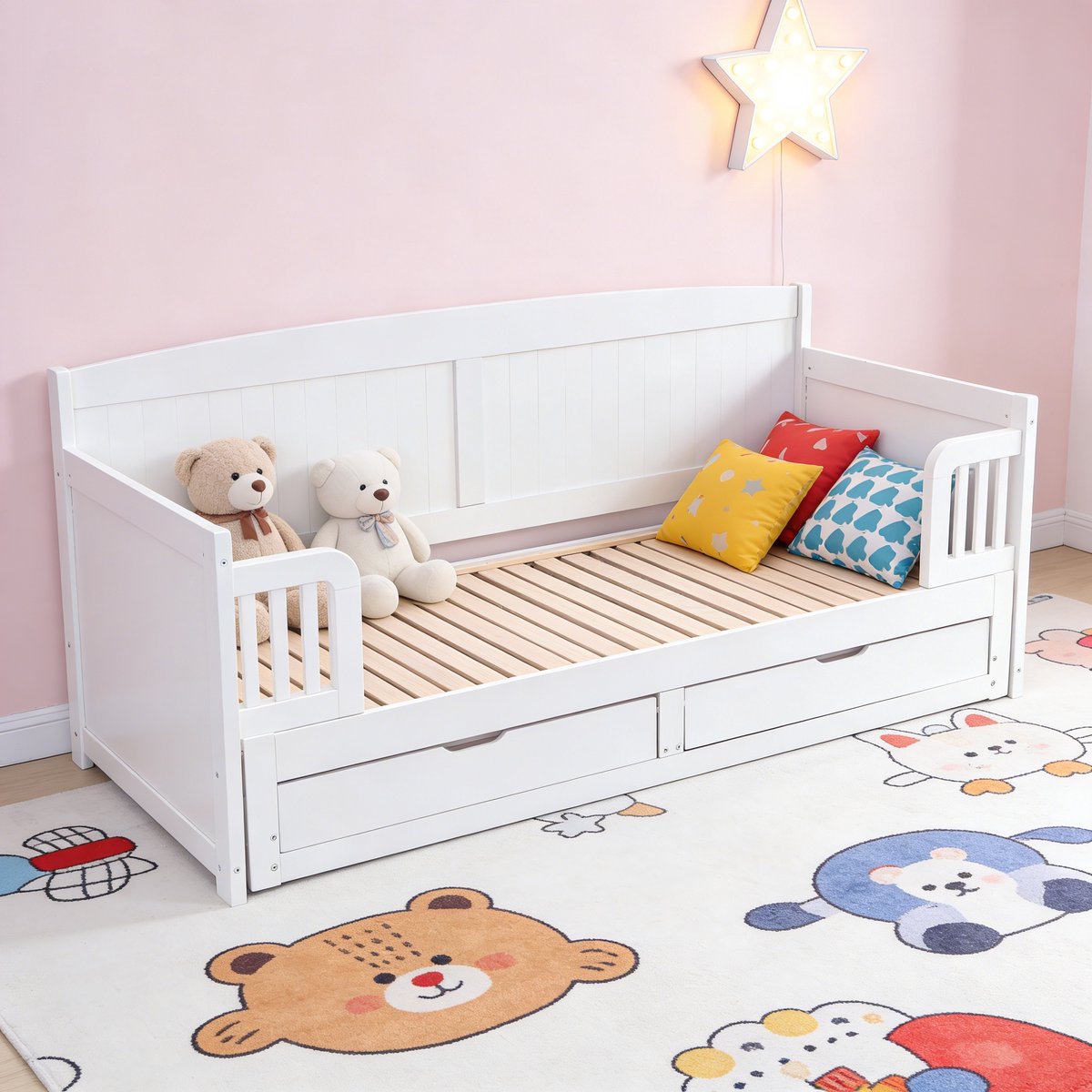 Daybed Daybed 90x190 cm Slaapbank - afbeelding 5