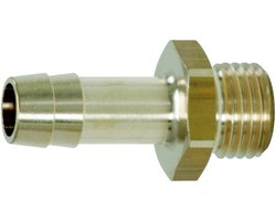 Messing Slangpilaar met Buitendraad – G1/4" x 9 mm – Duurzame Verbinding