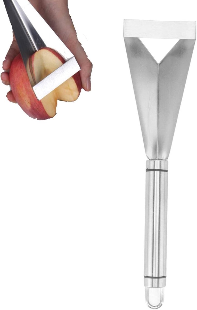 Fruit Snijden - Triangulaire Vorm - Rvs Fruit Snijgereedschap Set voor Thuis Keuken