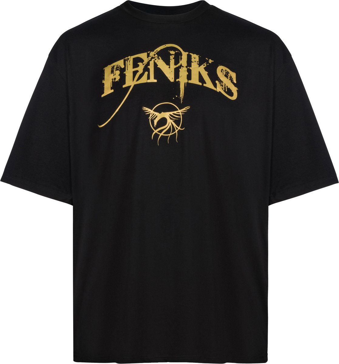 Feniks sportswear - Oversized T-shirt - Confidental Black - feniks - S