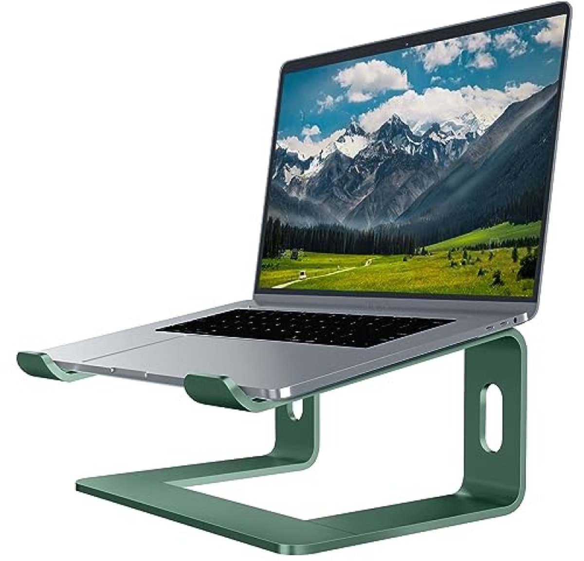 Aluminium laptopstandaard - Verstelbare ergonomische houder voor notebooks tot 15,6 inch