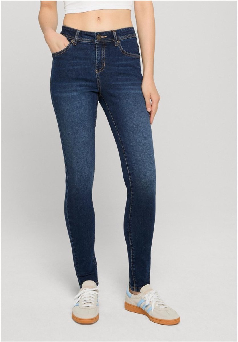 Urban Classics Skinny fit Skinny jeans Taille 28 inch Blauw