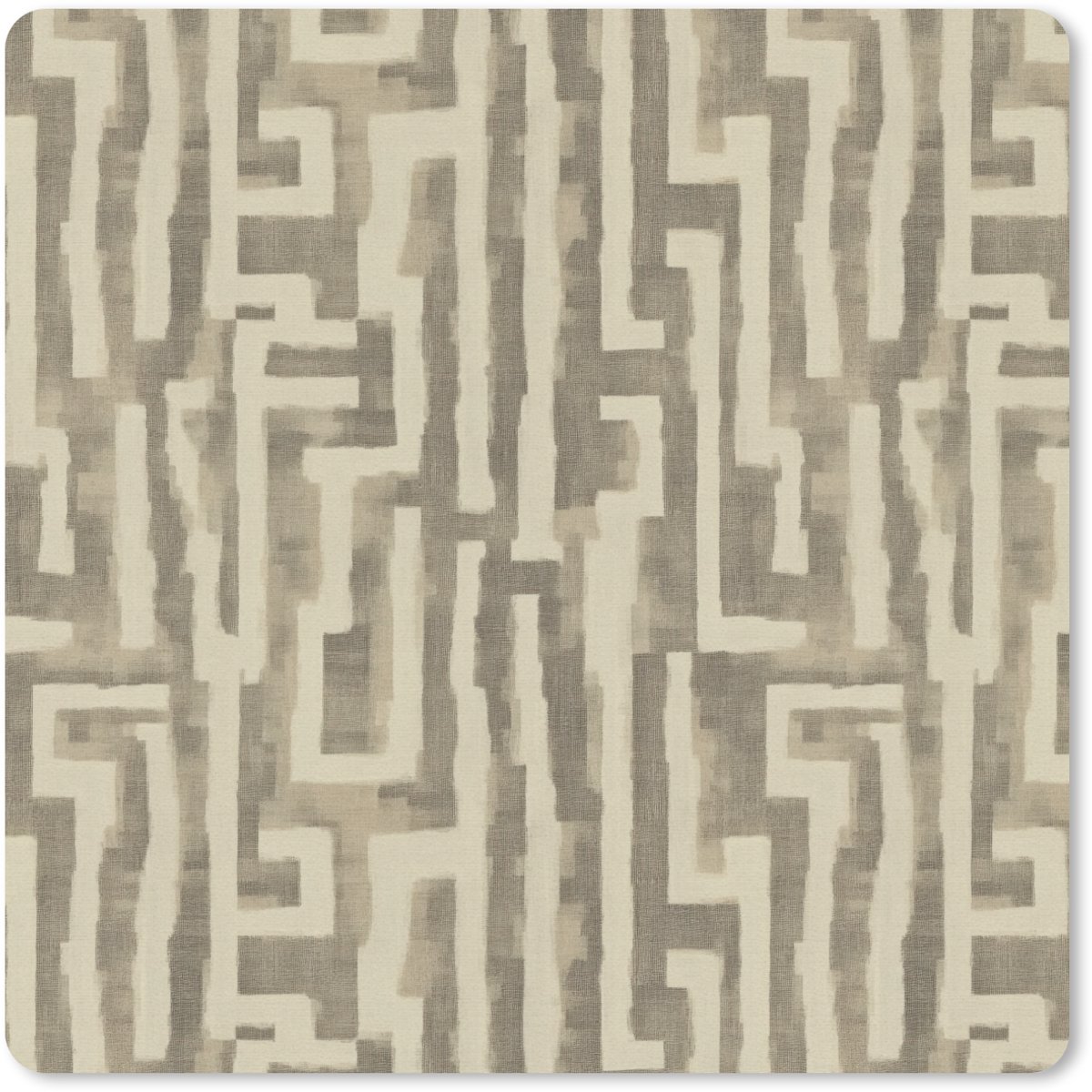 Muismat 20x20 cm - Mousepad Abstract - Geometrisch - Groen - Muismatten