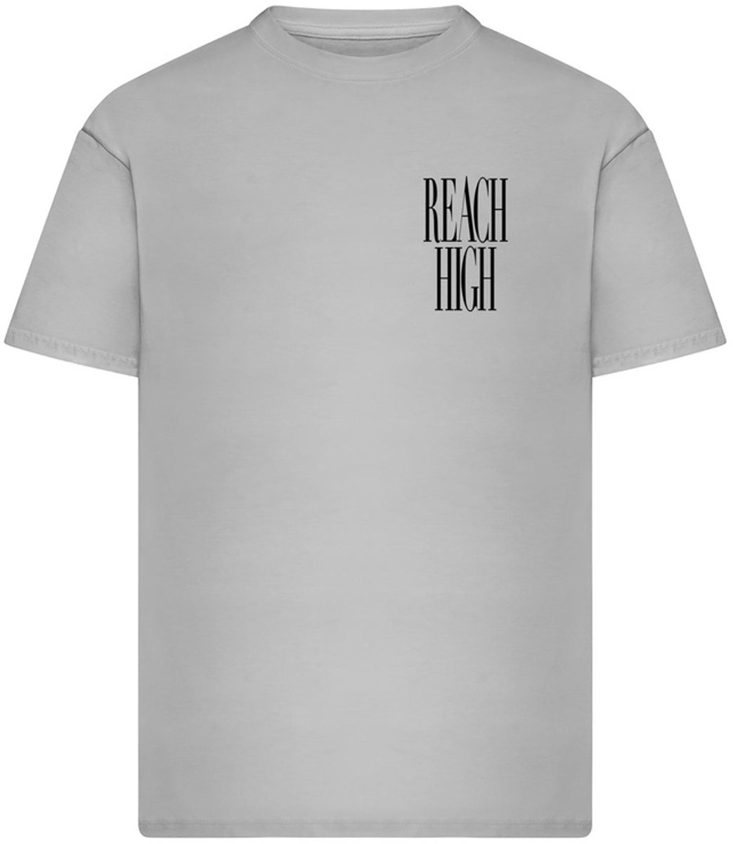 Mister Tee Reach High Oversize Heren Tshirt XS Grijs