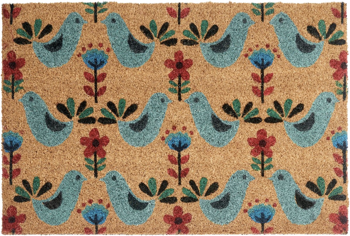 BELIANI TANANA - Deurmat - Meerkleurig - 40 x 60 cm - Kokosvezel