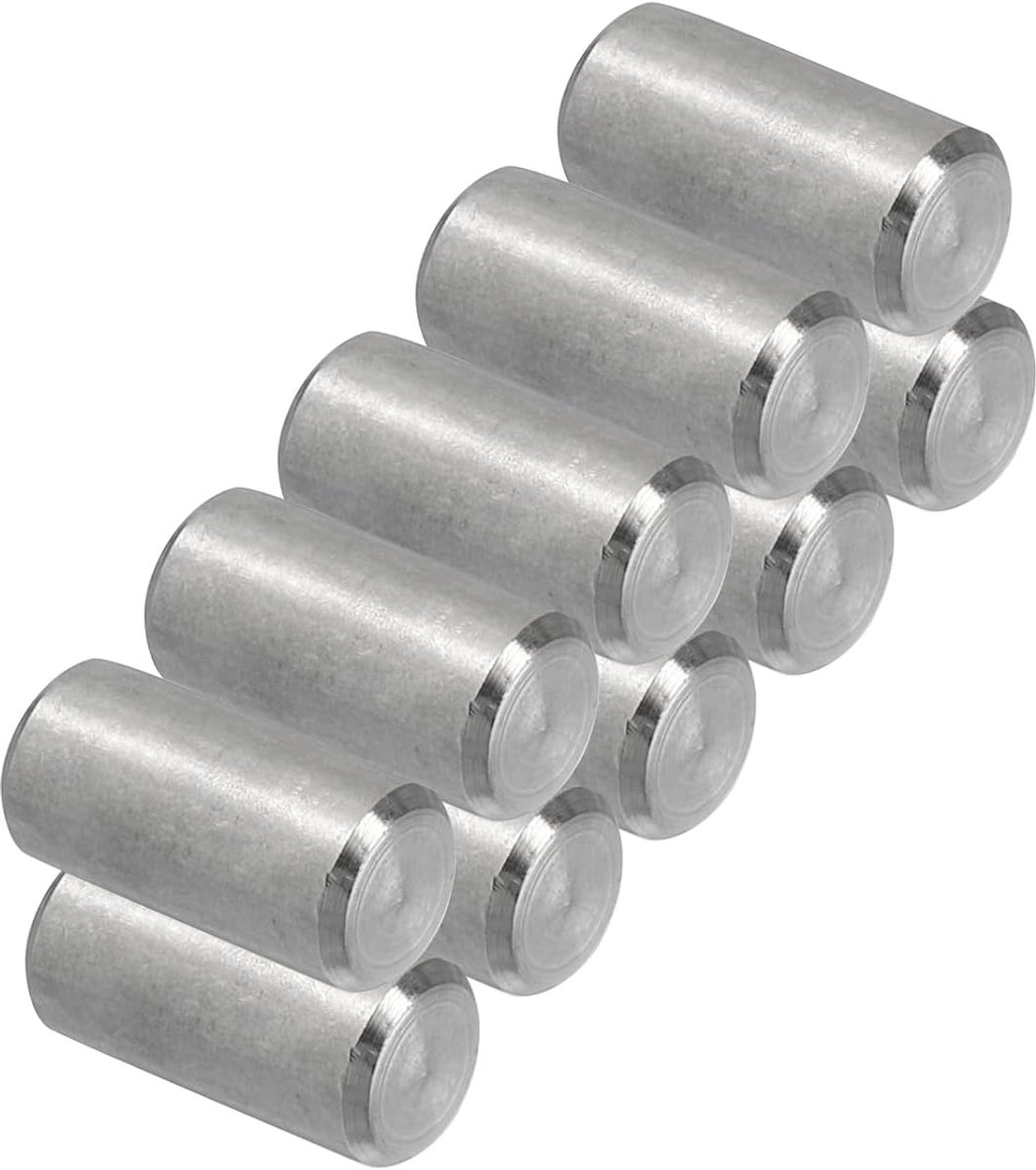 304 RVS Naalden - 8 x 16 mm - 10 Stuks - Metaalspelden voor Bunk Beds en Meubelcomponenten Bevestigen