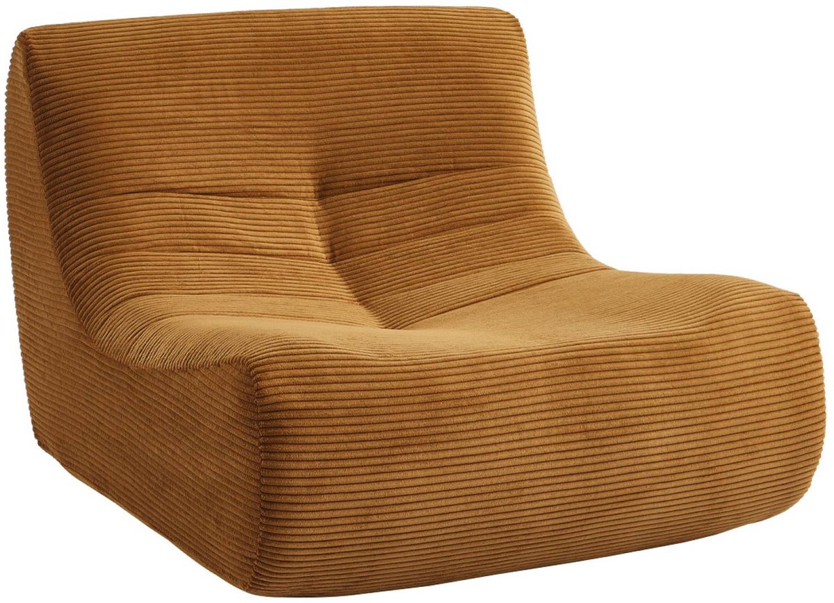 sweeek - Ribfluwele fauteuil 1 zitplaats - meerdere kleuren - sokol