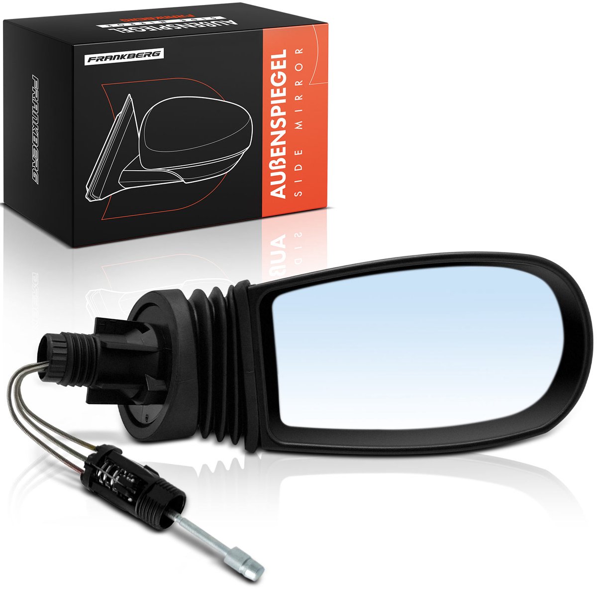Frankberg 1x Buitenspiegel Links voor Fiat Punto 188 12L 14L 18L