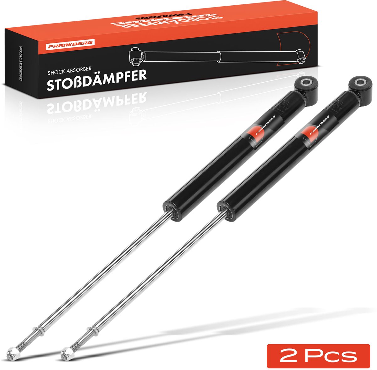 Frankberg 2x Demper Achteras voor BMW 3er E36 E46 E36 E46 Compact