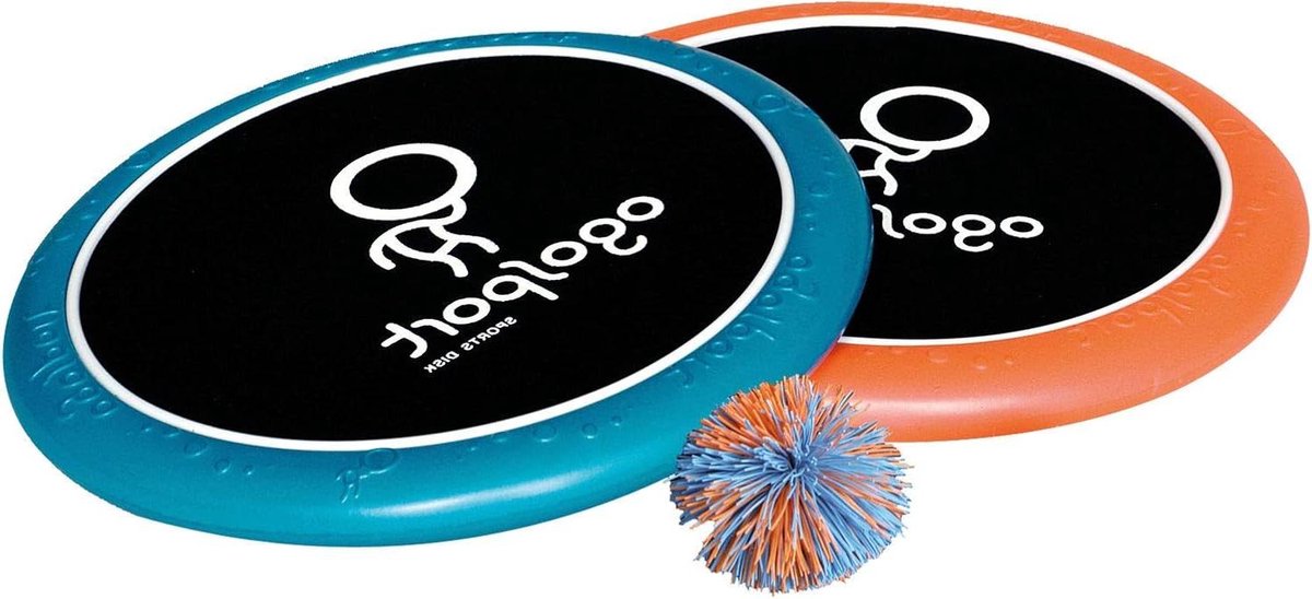 Ogo Schijven Set - Werpschijven Bal - Buiten Spelen - Net met Bal - 30 cm Diameter - Multicolor