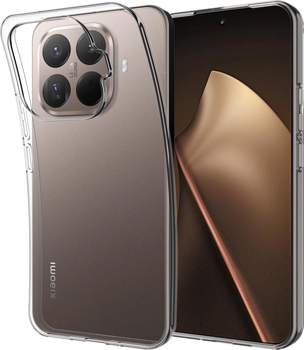 Just in Case Soft Design Xiaomi 15T Pro Back Cover Transparant