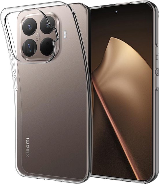 Just in case Soft Design Xiaomi 15T Pro Back Cover Transparant
