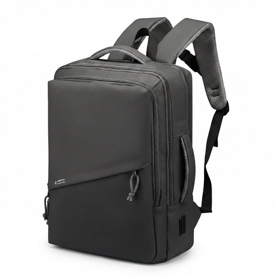 Volkano Handbagage Tas 40 x 30 x 20 - Rugzak - Underseater - 20 liter - Dames & Heren - Transavia, Ryanair, Wizz Air, EasyJet, TUI - Groen Grijs