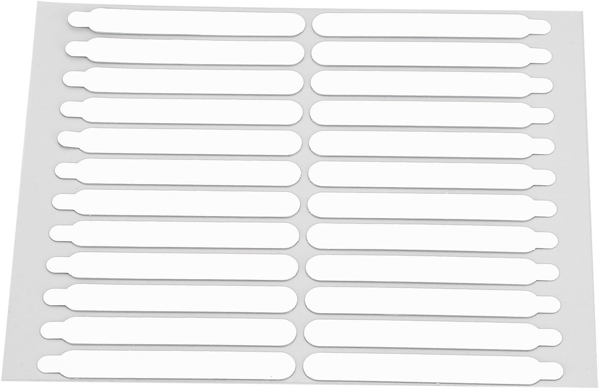 Dubbelzijdige Nageltape, 10 Vellen met Trekstrip voor Eenvoudig Scheuren, Transparante Plakband voor Nagels en Kruidige Decoraties