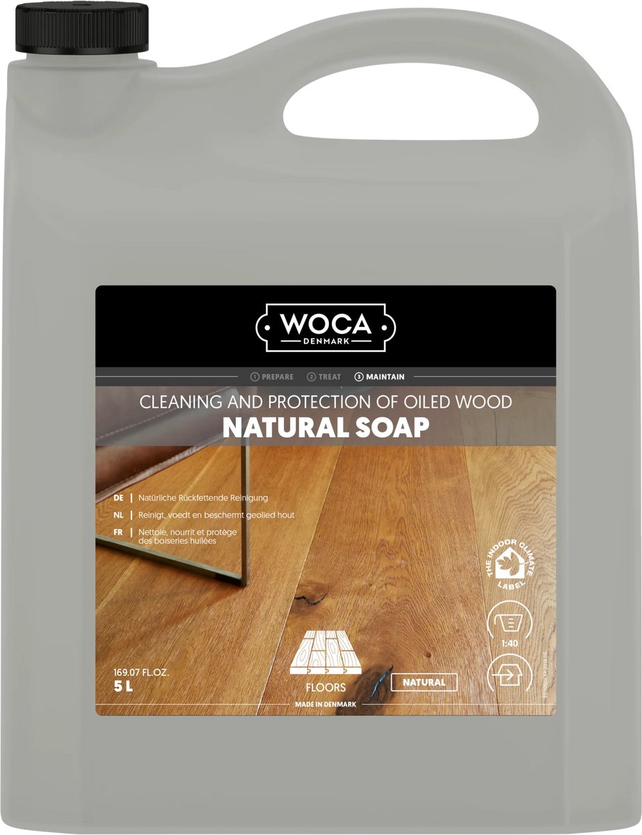 WOCA Natuurzeep NATUREL - 5 liter