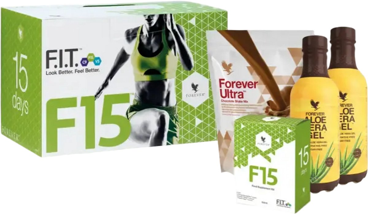 Forever Living F15 Chocolate - voedingsprogramma met chocoladeshake – Origineel product