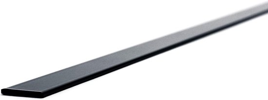Aluminium platte stang - Aluminium profiel vlak - Constructie toepassingen - Gepoedercoat - 100 x 3 x 1500 mm — afbeelding 4
