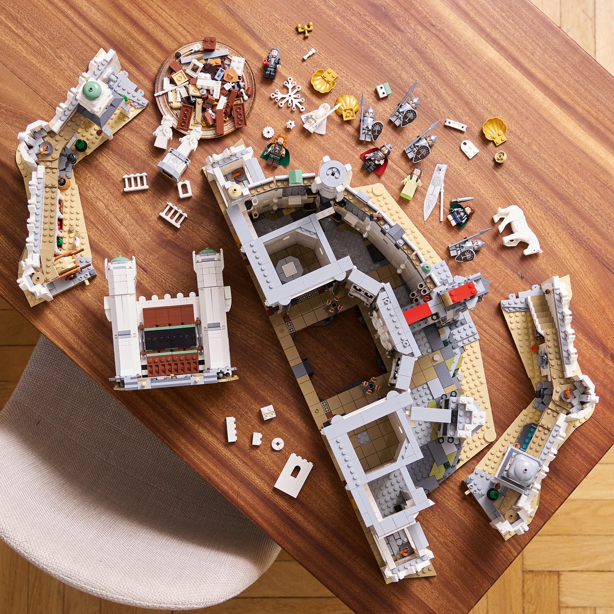 LEGO Icons The Lord of the Rings: Minas Tirith Bouwpakket voor Volwassenen - 11377 — afbeelding 18