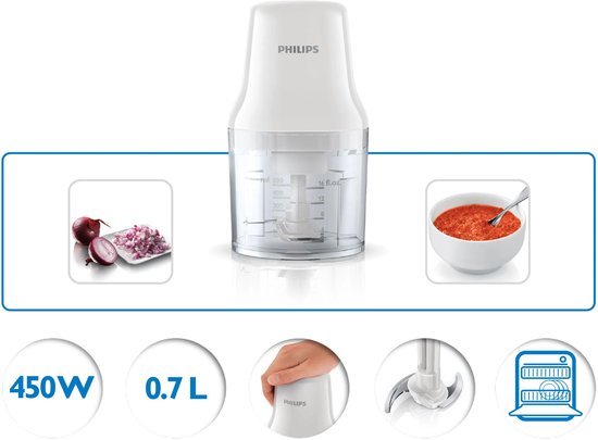 Philips Daily Collection HR1393/00 - Hakmolen van Philips — afbeelding 4