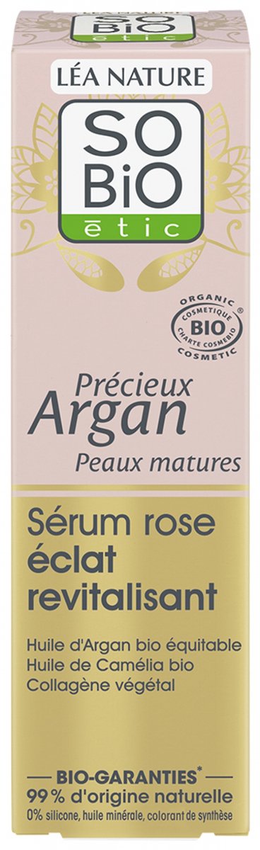 SO’BiO étic serum revitalizing pink 30 ml