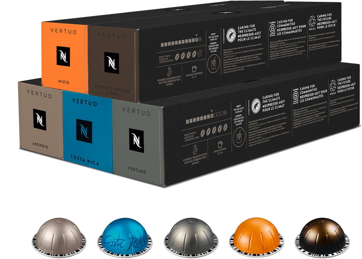 Nespresso - Vertuo - Gran Lungo & Double Espresso Pakket