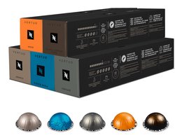 Nespresso - Vertuo - Gran Lungo & Double Espresso Pakket - Koffiecups - 50 capsules