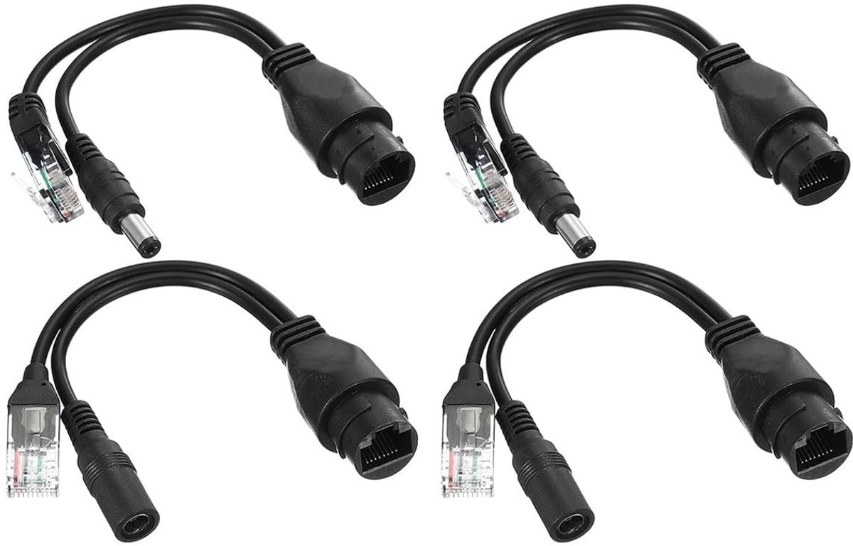 Dailygoods - 12V POE Splitter Kits voor CCTV Camera's