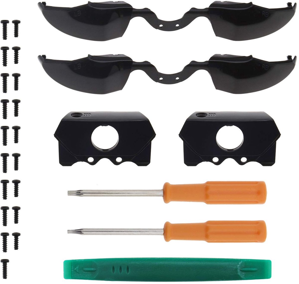 Dailygoods - Cosensi - Bumperknoppen Vervangingsset voor Xbox One Elite Controller