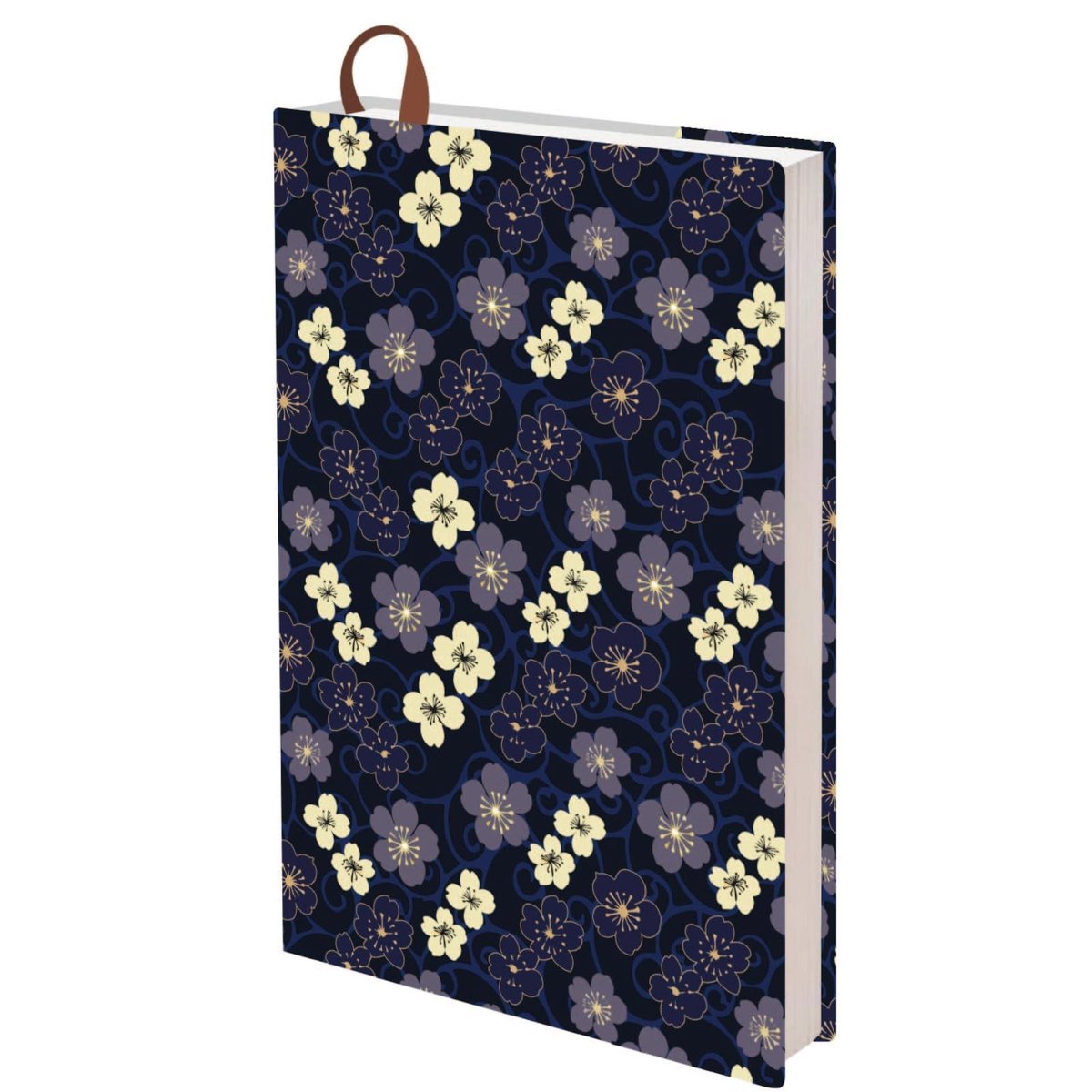 Dailygoods - A5 Boek Mouwen Covers met Bloemenpatroon en Lint