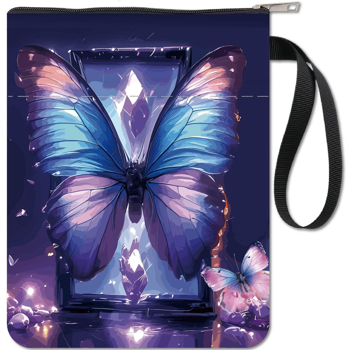 Dailygoods - Waterdichte Boekhoes met Rits voor Hardcover en Paperbacks